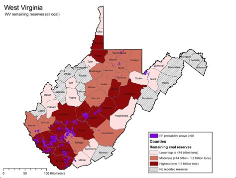 West Virginia Coal Mines Map Maps Location Catalog Online