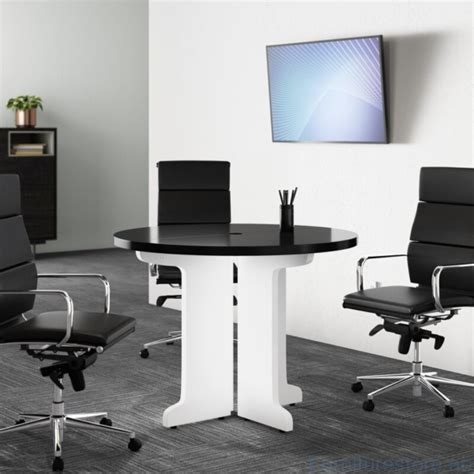 Alven Round Meeting Table Smart Office Furniture Dubai Office
