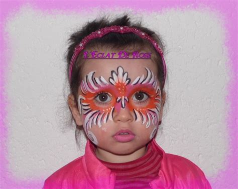 Videi Dd Maquillage Halloween De L Atelier E Roxane - masque fille - Roxane L'éclat De Rose