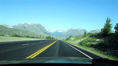 Highway 89 To Glacier National Park Montana Youtube