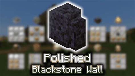 Polished Blackstone Wall Wiki Guide 9minecraftnet