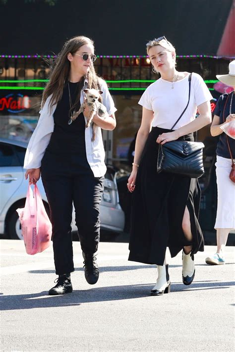 About a year into our relationship, i began to witness johnny abusing drugs and alcohol … on some occasions, when johnny simultaneously used both illegal narcotics and. AMBER HEARD Out in Echo Park in Los Angeles 09/20/2019 ...