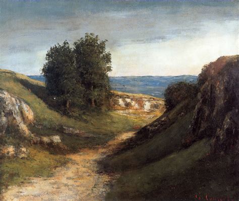 Paysage Guyere 1874 1876 Gustave Courbet