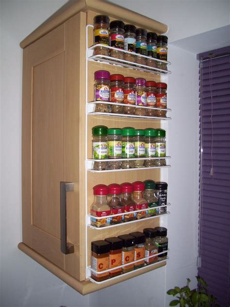 For family uses such as holding utensils and drying clothes. Big Spice Rack...And making use of the side of an end ...