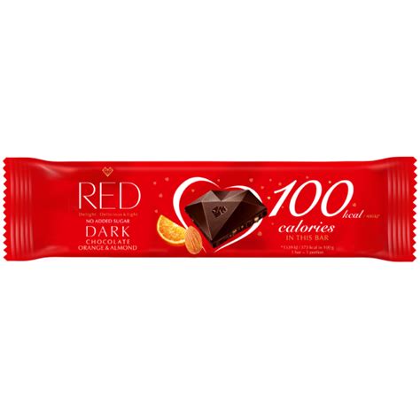 Mediterranean Sweets Red Chocolate Dark Chocolate With Orange And