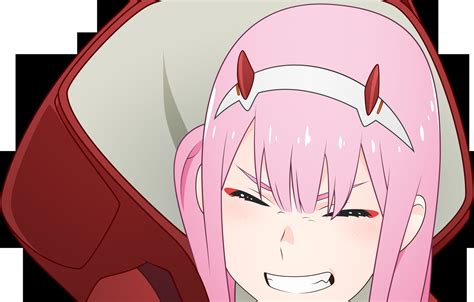 Wallpaper Girl Smile Laughter 002 Darling In The Frankxx Cute In