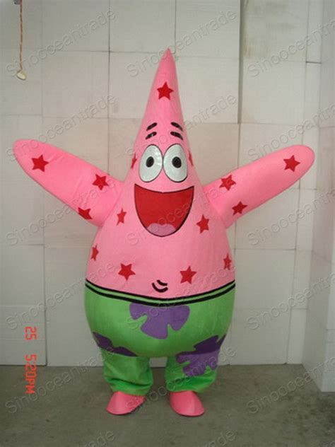 Patrick Star Mascot Costume