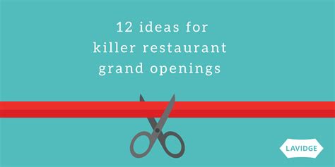 12 Public Relations Ideas For Restaurant Grand Openings