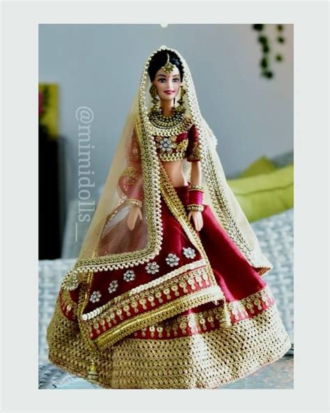 Indian Bride Doll Indian Bride Groom Dolls Indian Wedding Bride Doll Indian Bride