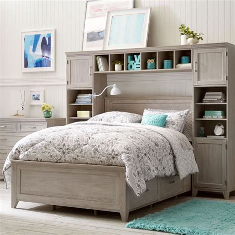 Pottery barn kids' uk bedroom furniture is designed with quality and safety in mind. Hampton Storage Bed Super Set 2.0 | PBteen