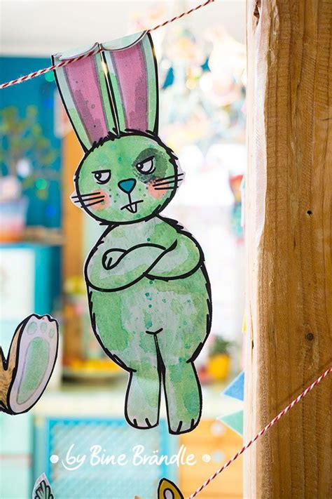 Wer von hinten einen osterhasen malen möchte, steht vor keiner unlösbaren aufgabe: Niedliche bunte Osterhasen ganz einfach selber basteln und ...