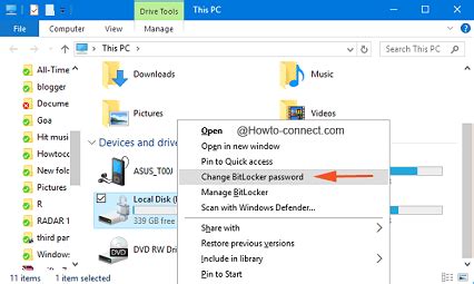 Daftar isi  sembunyikan cara mengaktifkan bitlocker di windows 10. How to Change Bitlocker Password in Windows 10