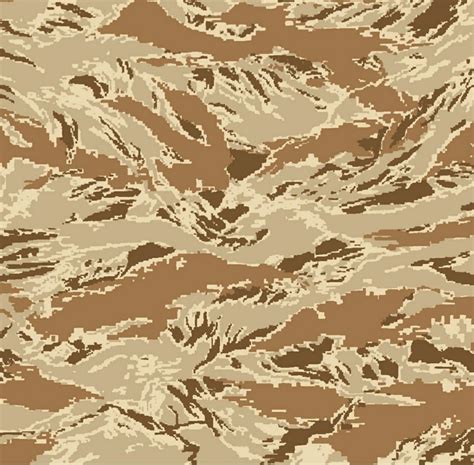 Digital Desert Tiger Stripe Camouflage