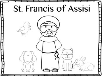 To view this page ensure that adobe flash player version 9.0.0 or greater is installed. St. Francis of Assisi Mini Book and Coloring Page by Miss ...
