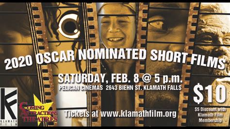 Since 2007, the dft's most popular annual program has provided the pleasure of discovery and astonishment at the ways in which cinema can tell stories with fresh vision and unbridled imagination. 2020 Oscar Nominated Shorts (Saturday, Feb. 8, 2020) - YouTube