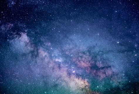 Starry Milky Way Galaxy Image Free Stock Photo Public