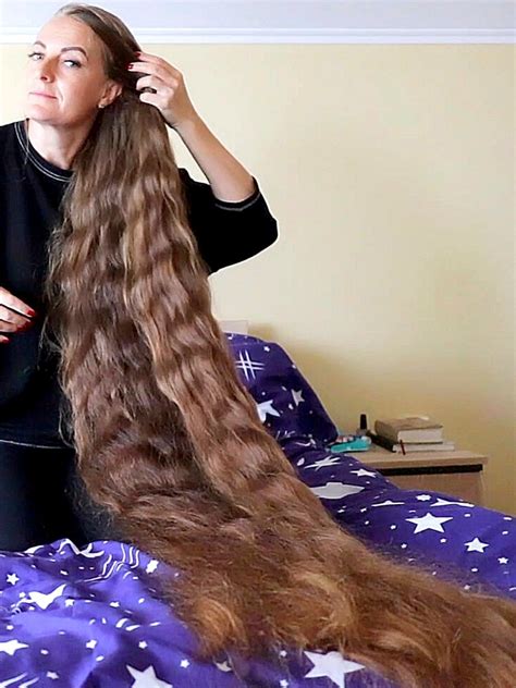 Video Extreme Thick Floor Length Hair Covering And H Realrapunzels