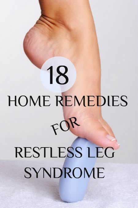 18 Home Remedies For Restless Leg Syndrome Fashion And Fitness