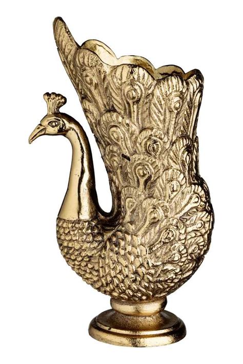 Model turbosmooth, in case there is a desire to change something. Peacock vase | H&m home, Metal vase, Vase
