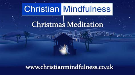 Free Christmas Meditation Download Christian Mindfulness