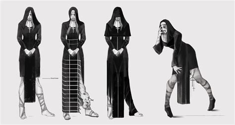 artstation nun priests