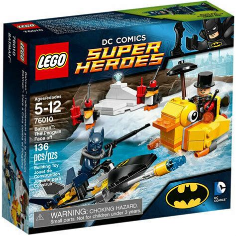 Lego Dc Comics Super Heroes Batman The Penguin Face Off For