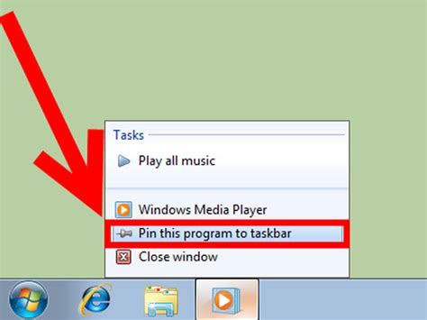 How To Permanently Pin A Program To The Windows 7 Taskbar 7 Steps