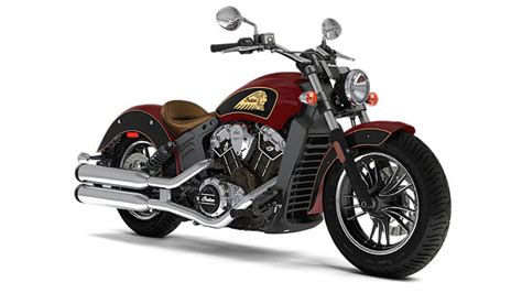 2017 Indian Scout Motorcycle Indian Motorcycle® Red Over Thunder Black