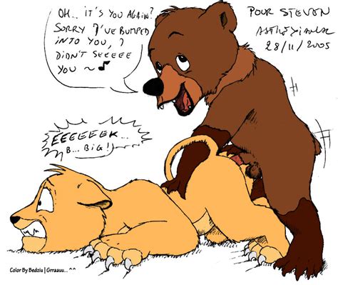 Rule 34 Asthexiancal Bear Brother Bear Crossover Disney
