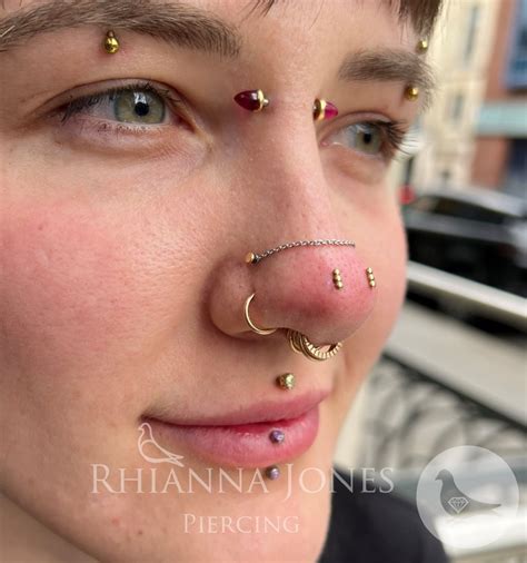 High Nostril Piercing