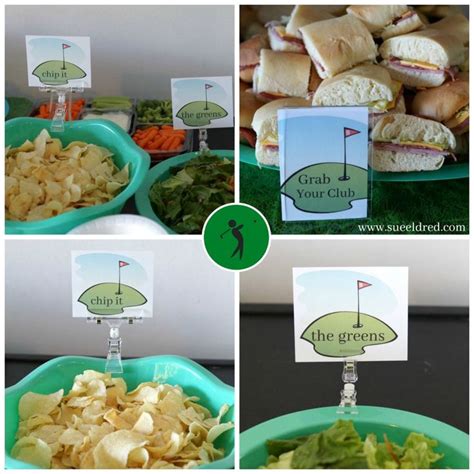 easy diy golf themed party ideas golf party foods golf birthday golf party decorations