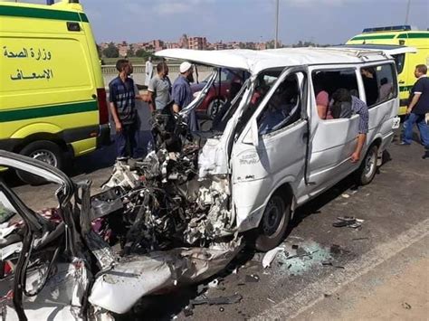 5 حوادث سير تسفر عن إصابة 13 شخص بالمنيا موقع اليوم الإخباري