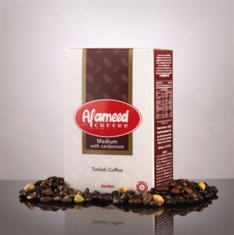 Mediterranean Sweets Al Ameed Coffee Medium With Cardamom 200g