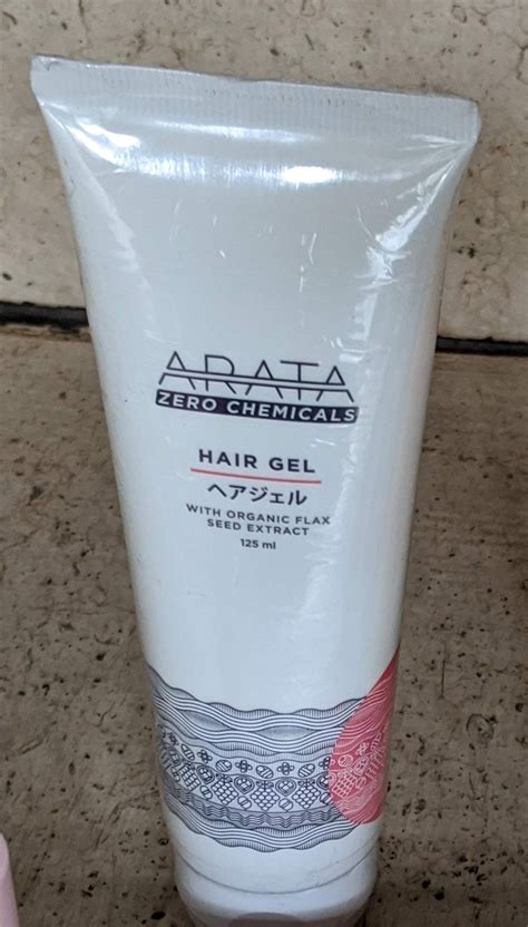 Reviews & pros and cons. Arata Organic Flaxseed Hair Gel Reviews, Ingredients ...