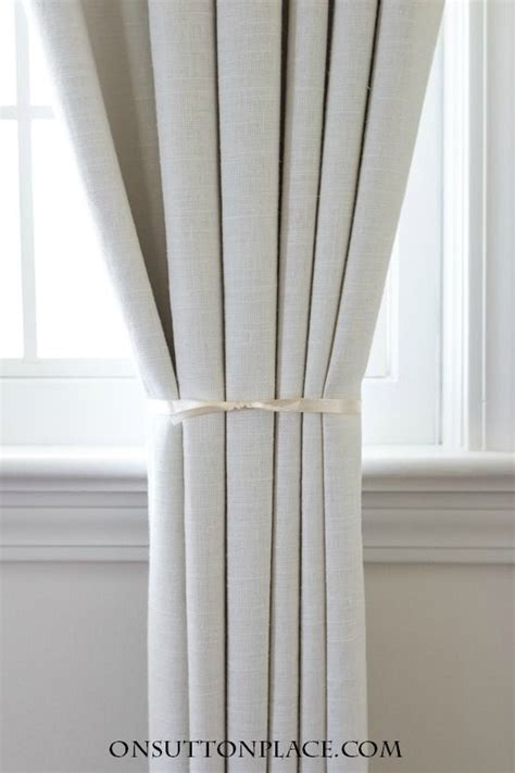 how to hang curtains like a pro easy tips and tricks to get a custom look with ready made