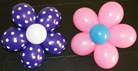 Make Your Own Balloon Decorations How To Make A Balloon Flower