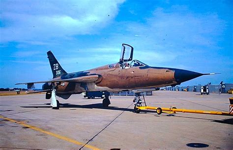 Usaf Republic F 105f Thunderchief Of The 6010th Wws388th Tfw At Korat