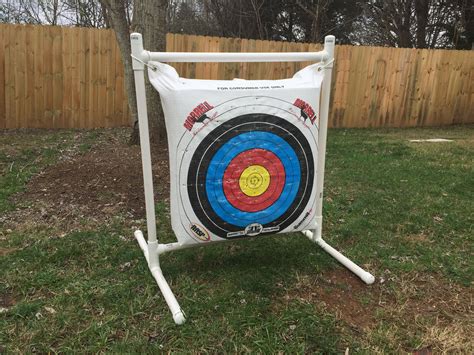Check out how to make the quickiest and sturdiest target stands for your favorite archery target to make it safe. My backyard target stand. Constructed entirely from 1 1/4 ...