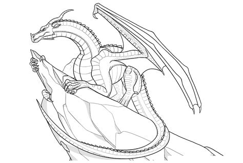 Beastwing Dragon Coloring Pages Wings Of Fire Colorin Vrogue Co