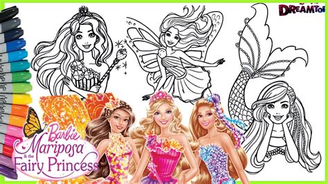 Mewarnai barbie duyung ilmu pengetahuan 1. Mewarnai Barbie Putri Duyung Dreamtopia Coloring Pages ...