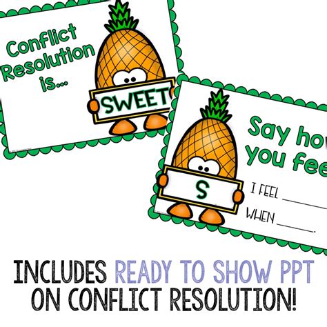 Conflict Resolution Classroom Guidance Lesson For School Counseling Pi
