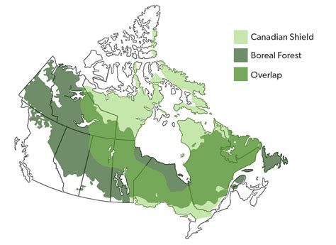 Map Of Canada Canadian Shield Maps Of The World