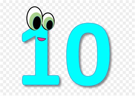 Number 10 Clipart Ten Clipart Png Download 72675 Pinclipart