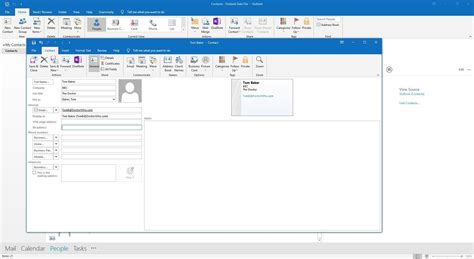 How To Create A Vcard In Microsoft Outlook