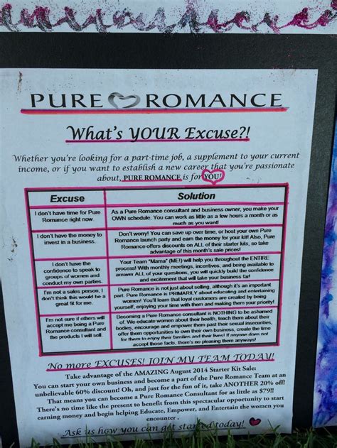 Pure Romance Vendor Event Printout Pure Romance Vendor Events Pure Romance Pure Romance Party