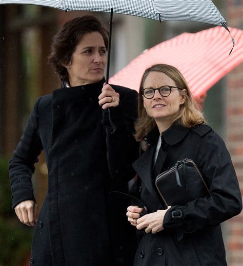 Foster in hotel artemis, in which she has been aged to look at least 20 years older. Jodie Foster and wife Alexandra Hedison out in NYC 4/23/15 ...