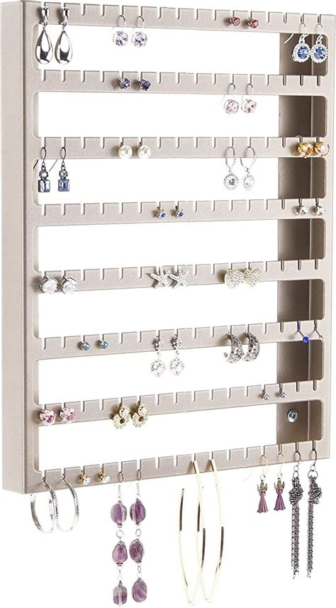 Angelynns Stud Dangle Earring Holder Wall Mount Hanging Jewelry