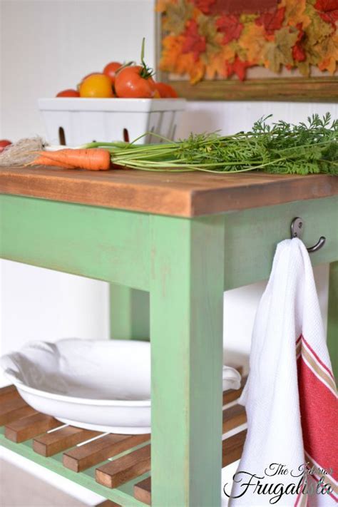 Small doesn't have to mean boring when it comes to kitchen design. IKEA Bekvam Cart Makeover With Farmhouse Charm (With ...
