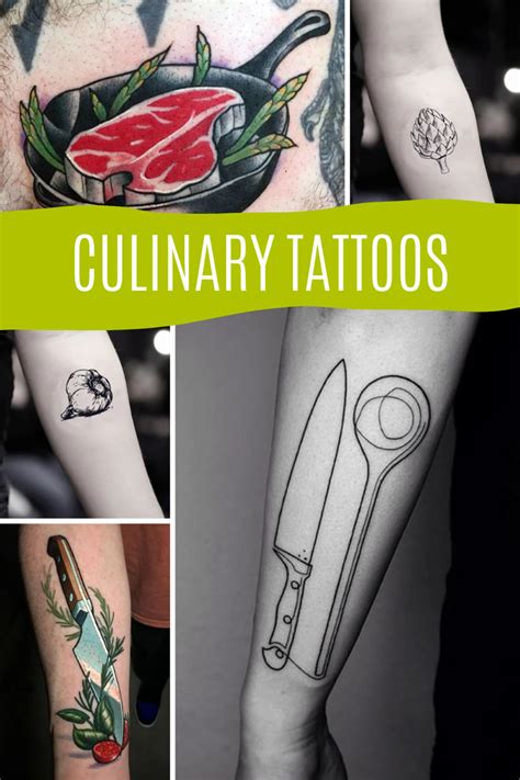 57 Mouth Watering Chef Tattoos Designs Tattooglee Chef Tattoo
