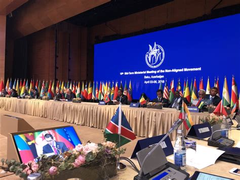 The principles adopted at the bandung conference and indicated at the first summit are as follows Baku Declaration adopted by Non-Aligned Movement (NAM ...